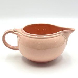 Mid Century Modern Lu-Ray‎ Pastels Vintage Pink Creamer Made In The USA